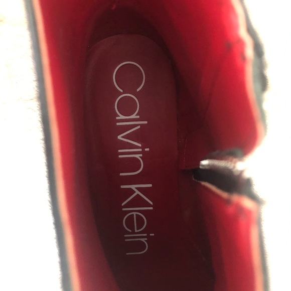 Calvin Klein black booties size 8.5 - Picture 3 of 5